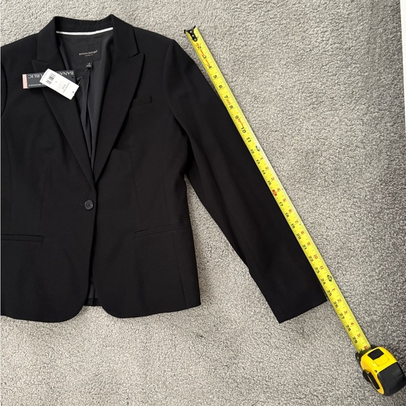 NWT 2pc Banana Republic Women’s Suit Blazer and Pants Black Size 8 - Picture 6 of 16
